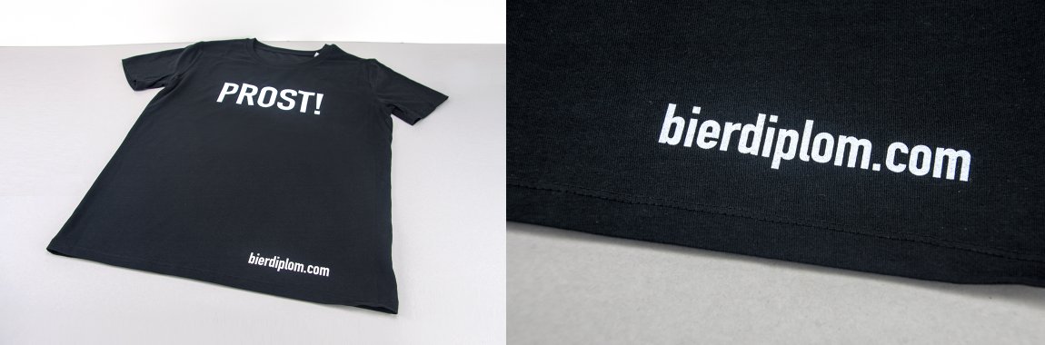 Cheers in 10 - Bierdiplom - T-Shirt Druck - Prost!