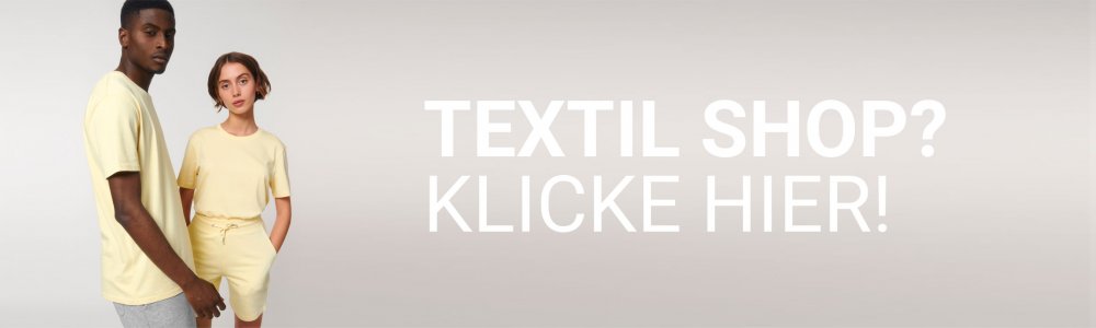 Textilien im Online-Shop