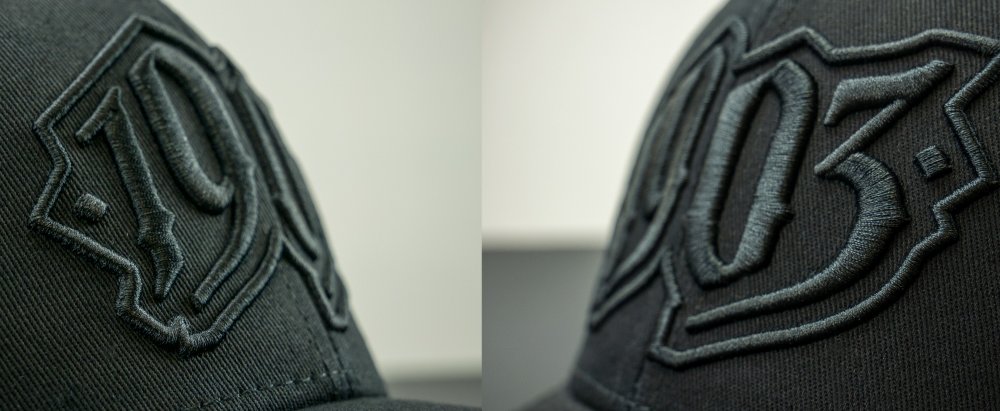 Productie van individuele doppen | 3D-borduursel op de voorkant