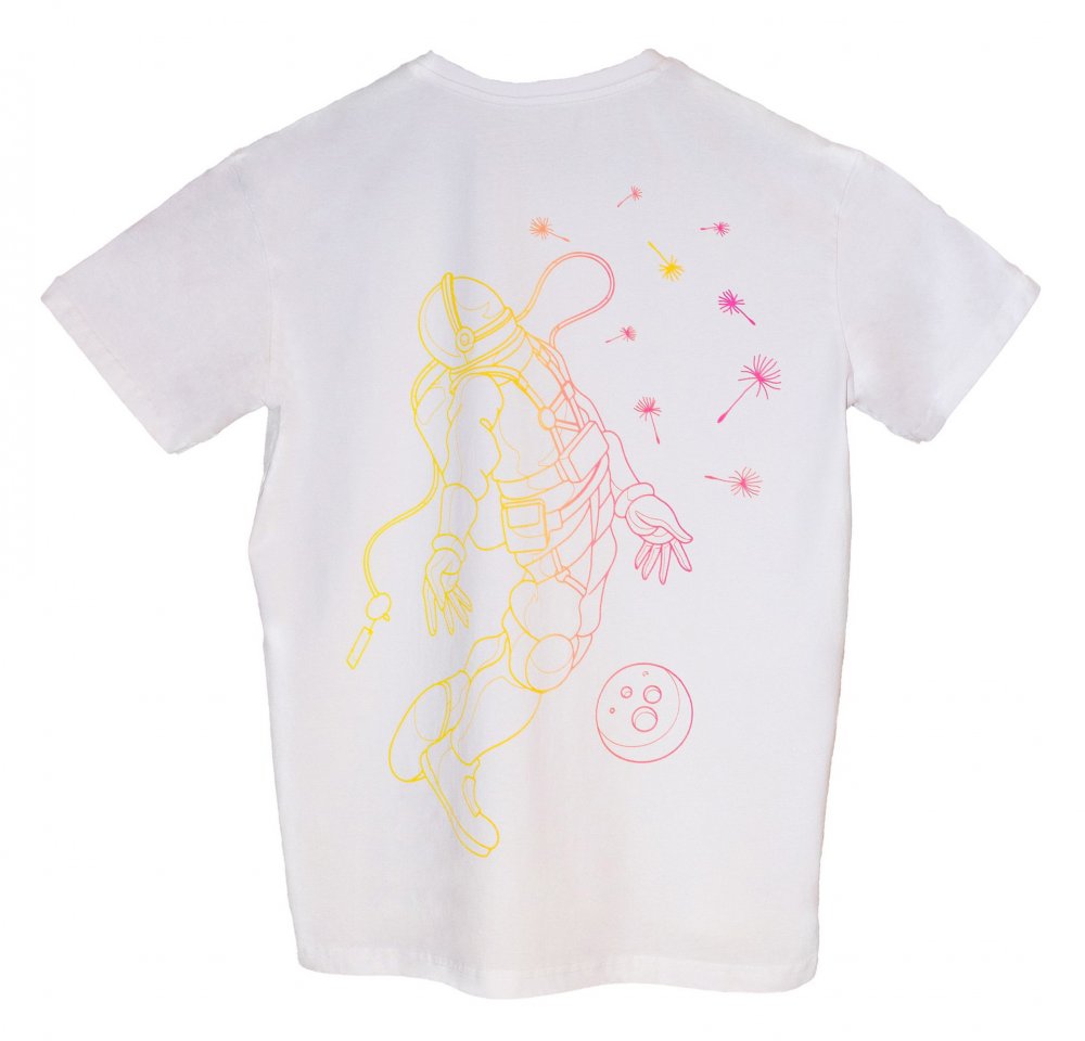 Dandelions | Build Your Brand / T-Shirts BY102 printed with screen printing