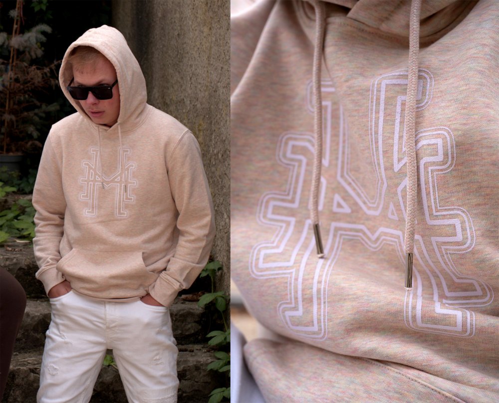 Hoodie / Pullover im Siebdruck bedruckt
