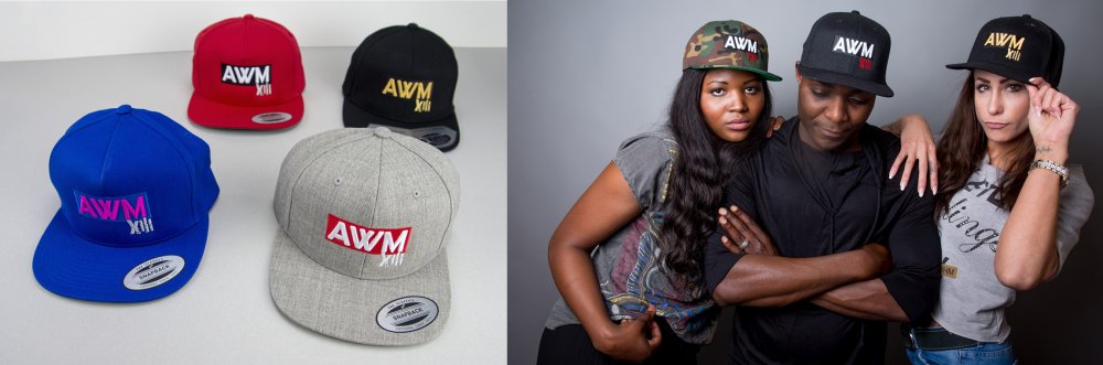 Addy Menga - Caps mit 3D Stickerei