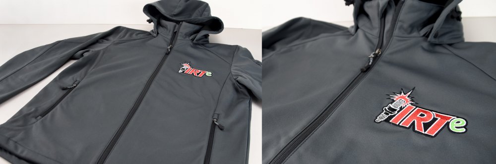 Ignition Racing Team - geborduurde softshell -jas