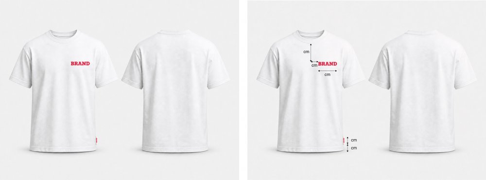 Tech-Pack | T-Shirt für die Textilproduktion
