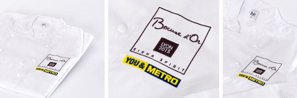 You&Metro | Direktstick auf Kochjacke