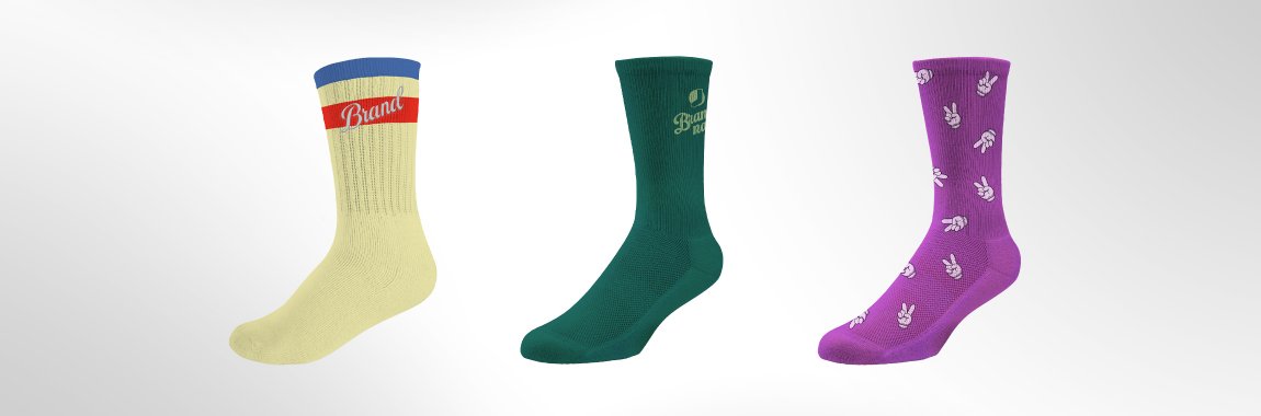 Socken besticken | Bestickte Socken | Tennissocken besticken 	 Socken besticken | Bestickte Socken | Tennissocken besticken