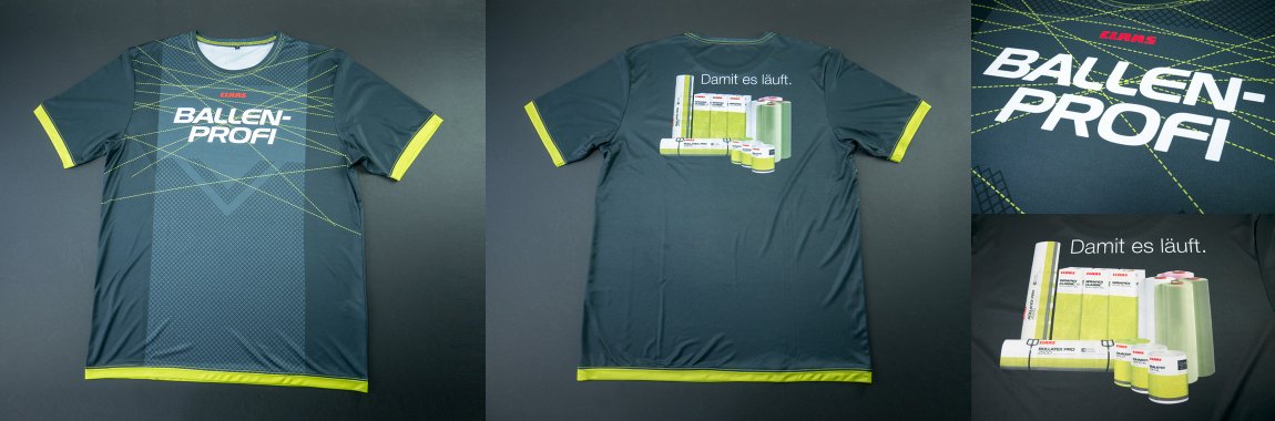 Claas | T-Shirt Sublimationsdruck (T-Shirt Druck)