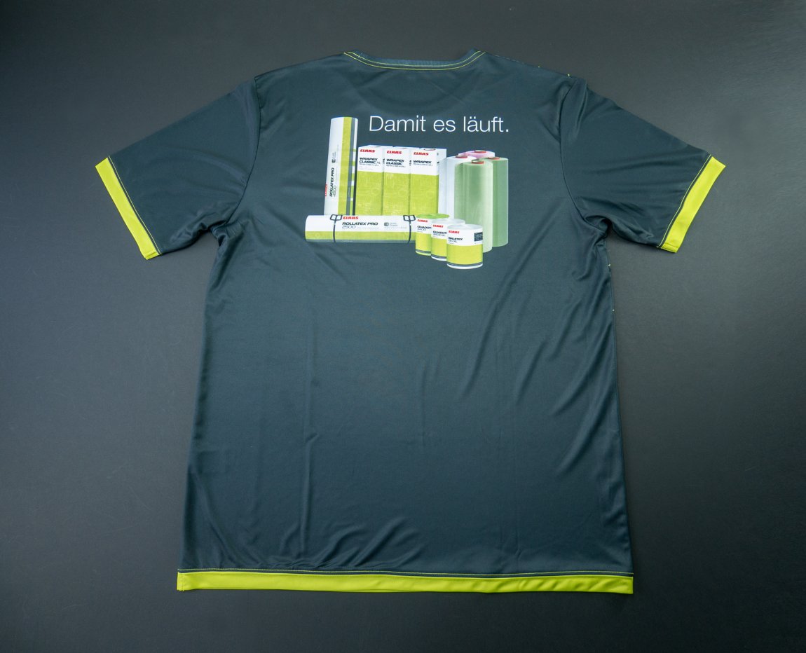 Claas | T-shirt sublimatica T-shirt completamente stampata (sublimata)