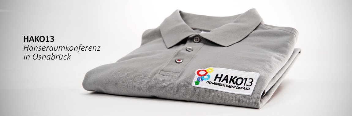 Hako13 - Konturgeschnittener Direktstick-Aufnäher