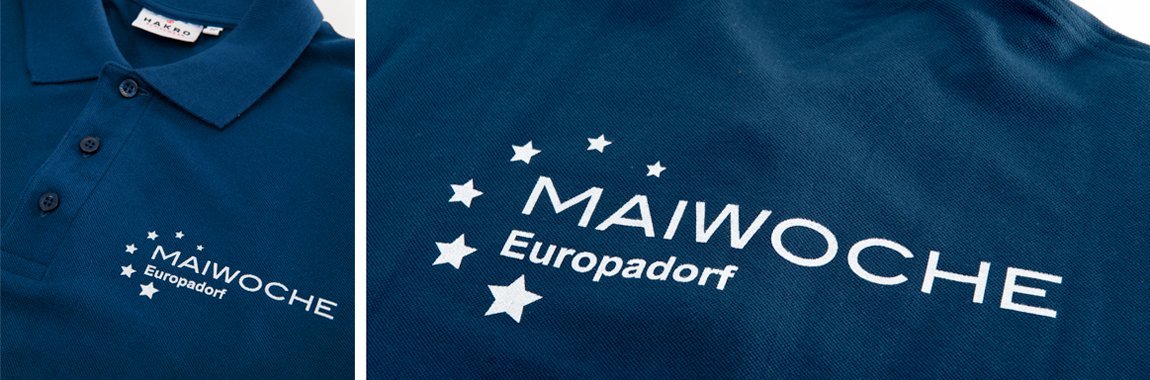 Maiwoche Osnabrück - Siebdruck auf Poloshirt