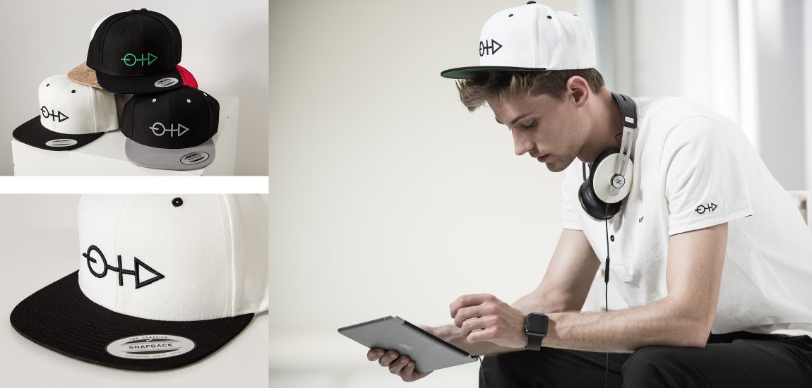 Rakaille Company-Faden Clothing-Modelabel Startup-Cap-3D-Logo-Stick