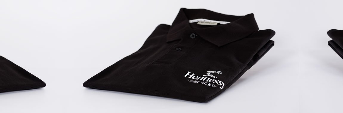 Neo club&cuisine - Textil-Siebdruck auf Poloshirt