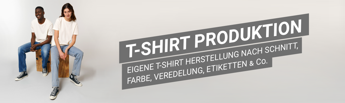 T-Shirt Produktion | T-Shirts herstellen lassen | T-Shirt Hersteller