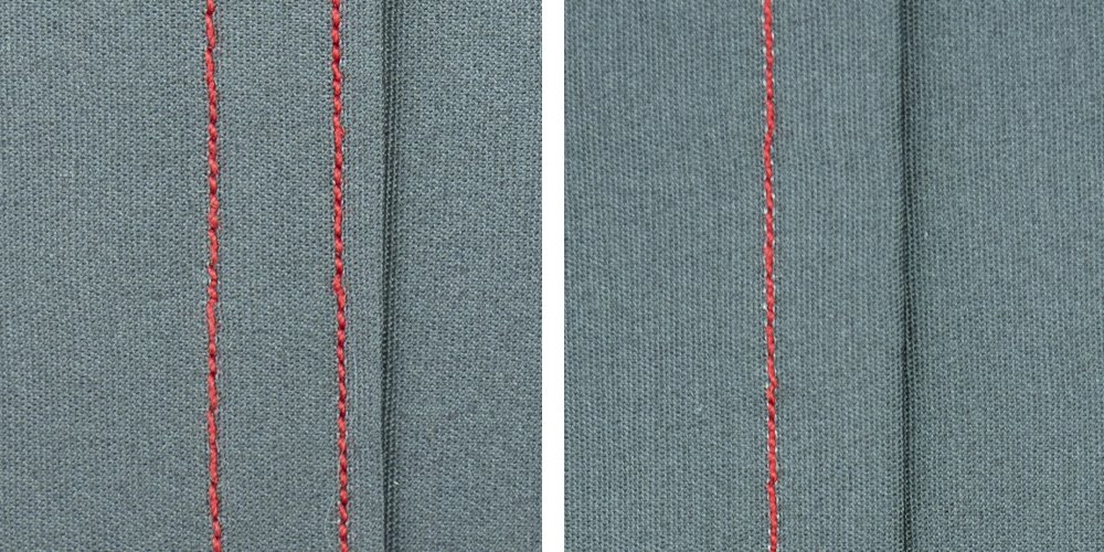 Technik der Nahtherstellung - Echte Kappnaht