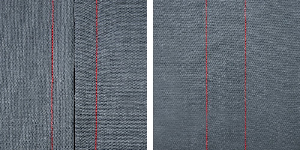 Technik der Nahtherstellung - Kellernaht